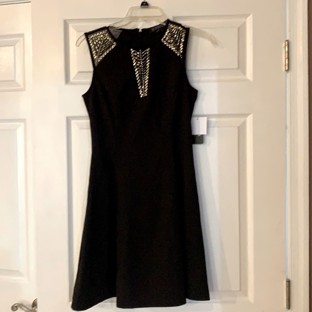 NWT black dress Guess size 4